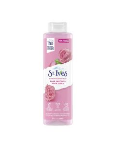 ST IVES BODY WASH ROSE WATER ALOE 22oz