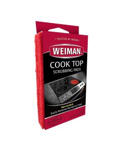 WEIMAN COOK TOP SCRUBBING PADS 3ct