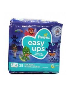 PAMPERS EASY UPS BOYS 2T-3T 25s