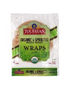 TOUFAYAN WRAPS ORG SPROUTED WHEAT 10oz