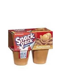 SNACK PACK PUDDING BUTTERSCOTCH 368g