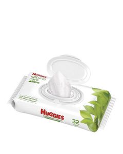 HUGGIES WIPES NAT CARE SENSITIVE 32s