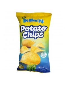 ST MARYS POTATO CHIPS SEA SALT 110g