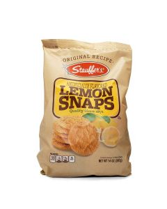 STAUFFERS SNAPS LEMON 14oz