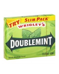 WRIGLEYS DOUBLEMINT SLIM 15s