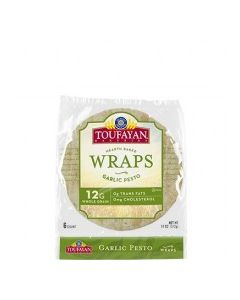 TOUFAYAN WRAPS GARLIC PESTO 10oz