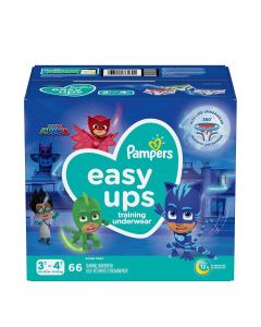 PAMPERS EASY UPS BOYS 3T-4T 66s