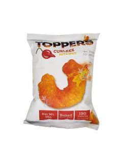 TOPPERS CURLEEZ HOT & SPICY 35g