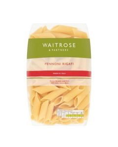 WAITROSE PENNONI RIGATI 500g