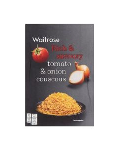 WAITROSE COUSCOUS TOMATO ONION 100g