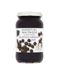 WAITROSE JAM BLACK CURRANT 454g