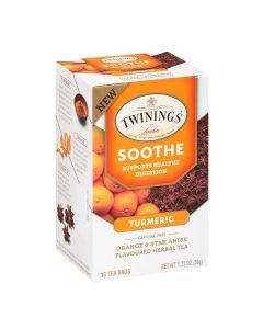 TWININGS TEA TURMERIC ORANGE 20s