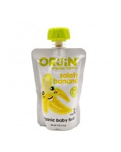 ORIJIN BABY FOOD SOLELY BANANA 113g