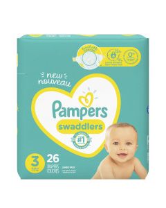 PAMPERS SWADDLERS #3 26s