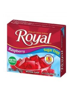 ROYAL GELATIN RASPBERRY SF 1.41oz