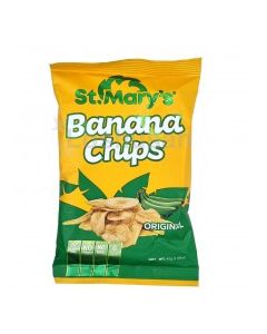 ST MARYS BANANA CHIPS 42g