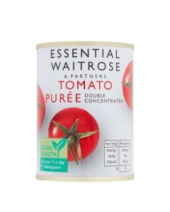 WAITROSE ESS TOMATO PUREE 140g