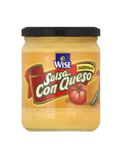 WISE SALSA CON QUESO MEDIUM 15oz