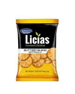 WIBISCO LICIAS CRACKERS BUTTERY BLND 85g