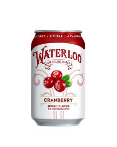 WATERLOO SPARK WATER CRANBERRY 12oz