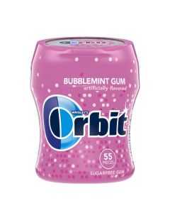 WRIGLEYS ORBIT BUBBLEMINT 55s