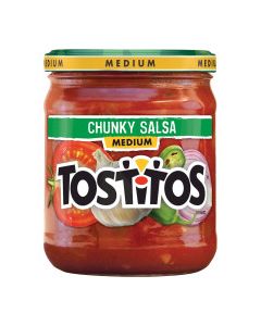 TOSTITOS CHUNKY SALSA MED 15.5oz