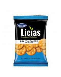 WIBISCO LICIAS CRACKERS LIGHT SALTED 85g