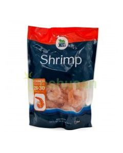 CPJ SHRIMP 26-30 COOKED PEELED TAIL 1lb