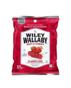 WILEY WALLABY LICORICE CLASSIC RED 4oz