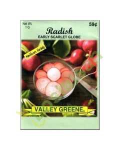 VALLEY GREENE SEEDS RADISH 1g