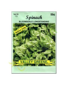 VALLEY GREENE SEEDS SPINACH 1g