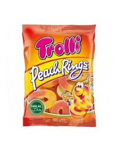 TROLLI SOUR PEACH RINGS 100g