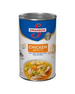 SWANSON CHICKEN BROTH 49.5oz