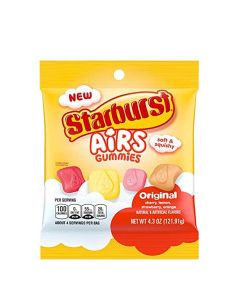 STARBURST GUMMIES AIRS ORIGINAL 4.3oz