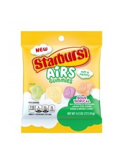 STARBURST GUMMIES AIRS TROPICAL 4.3oz