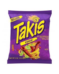 TAKIS TORTILLA CHIPS FUEGO 4oz