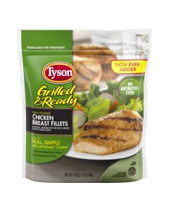 TYSON READY CHICKEN BREAST FILLETS 19oz