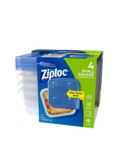 ZIPLOC CONT SML SQR 4s