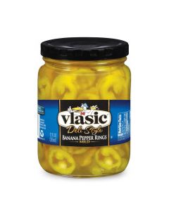 VLASIC BANANA PEPPER RINGS MILD 12oz