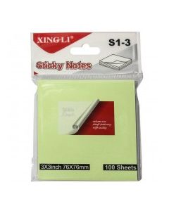 XING LI STICKY NOTES 3x3in 100s