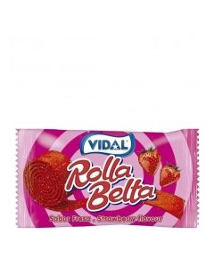 VIDAL SOUR BELT ROLL STRAWBERRY 20g