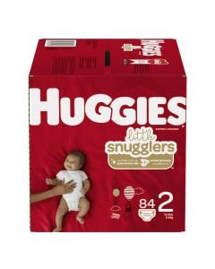 HUGGIES SNUG & DRY DIAPERS #2 84s