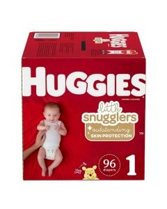 HUGGIES SNUG & DRY DIAPERS #1 96s