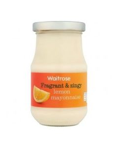 WAITROSE MAYONNAISE LEMON 250ml