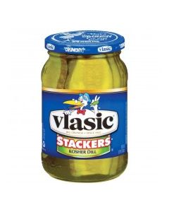 VLASIC KOSHER DILL STACKERS 16oz