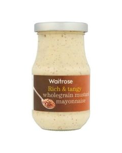 WAITROSE MAYONNAISE MUSTARD 250ml