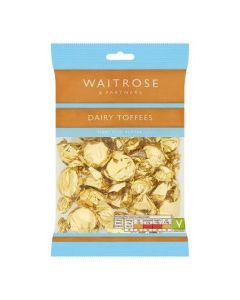 WAITROSE DAIRY TOFFEE 200g