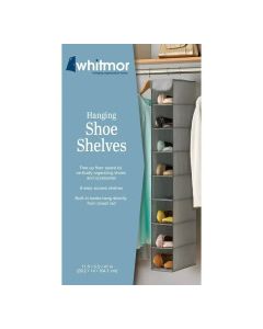 WHITMOR HANGING SHOE SHELVES 11.5x5x51