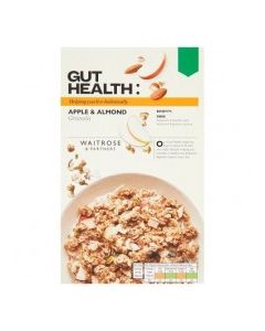 WAITROSE GRANOLA APPLE ALMOND 400g