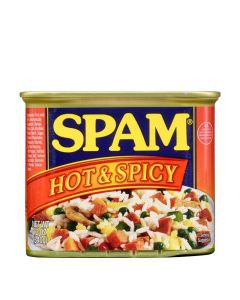 SPAM LUNCH MEAT HOT SPICY 12oz